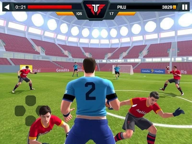 Titans Handball Blitz Game Screenshot